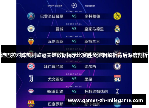 迪巴拉对阵热刺欧冠关键数据揭示比赛胜负逻辑解析背后深度剖析 迪巴拉对阵热刺欧冠关键数据揭示比赛胜负逻辑解析背后深度剖析